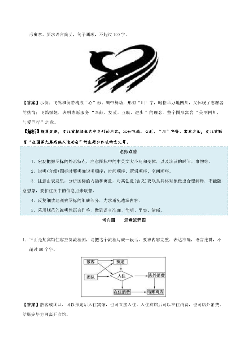 2019年高考语文 考点一遍过 考点20 图文转换（二）（含解析）.doc_第2页