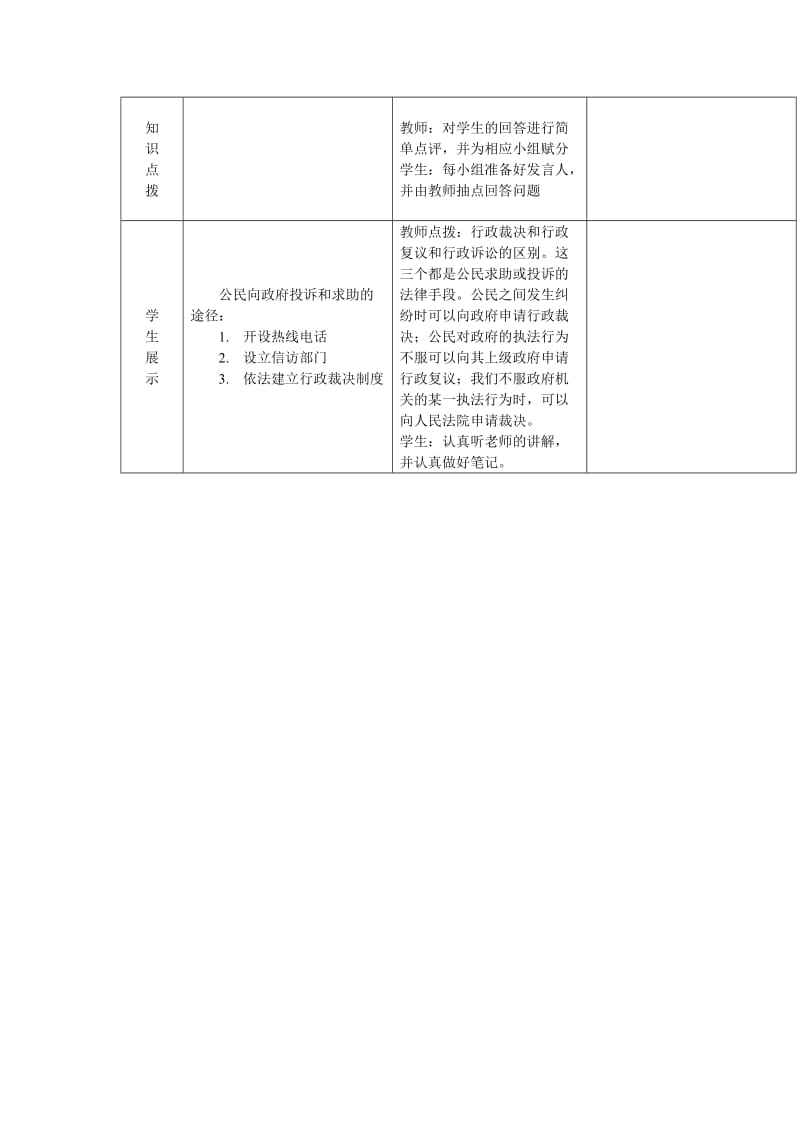 2019-2020年高中政治必修二教案：3-2政府的责任：对人民负责 2.doc_第2页