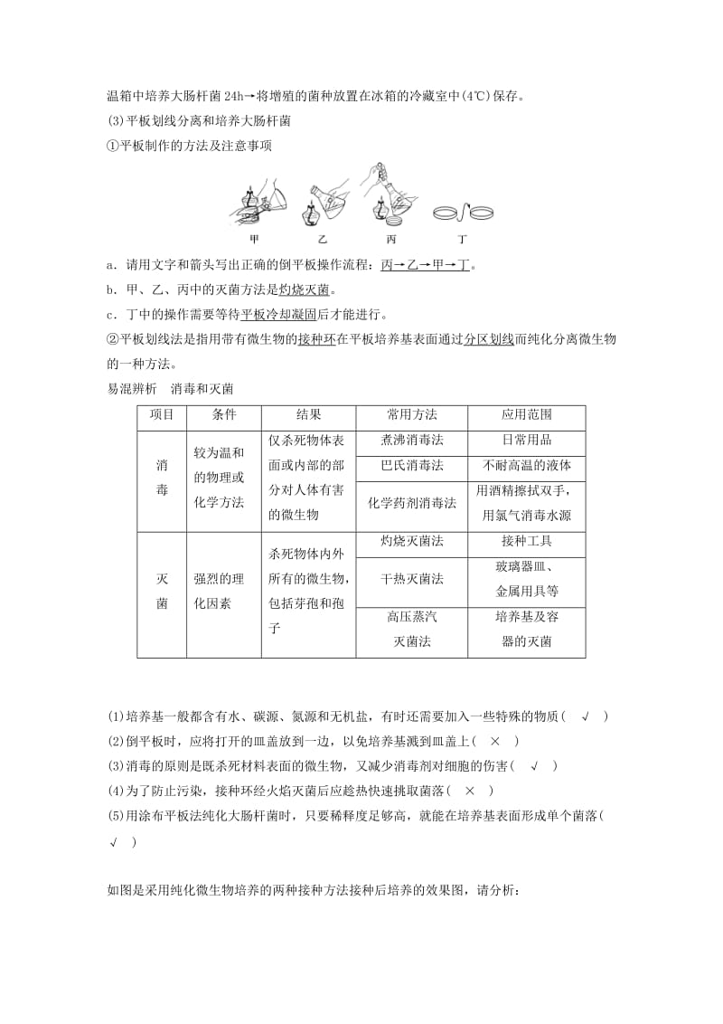 （江苏专用）2020版高考生物新导学大一轮复习 第十一单元 生物技术实践 第39讲 无菌操作技术实践讲义（含解析）苏教版.docx_第2页