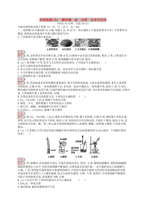 （課標(biāo)通用）安徽省2019年中考化學(xué)總復(fù)習(xí) 階段檢測5.doc