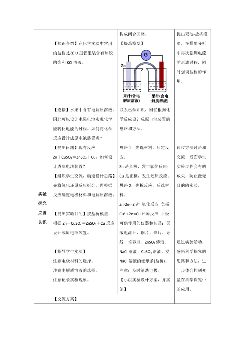 2019-2020年人教版高中化学选修四：4-1原电池 教案.doc_第3页