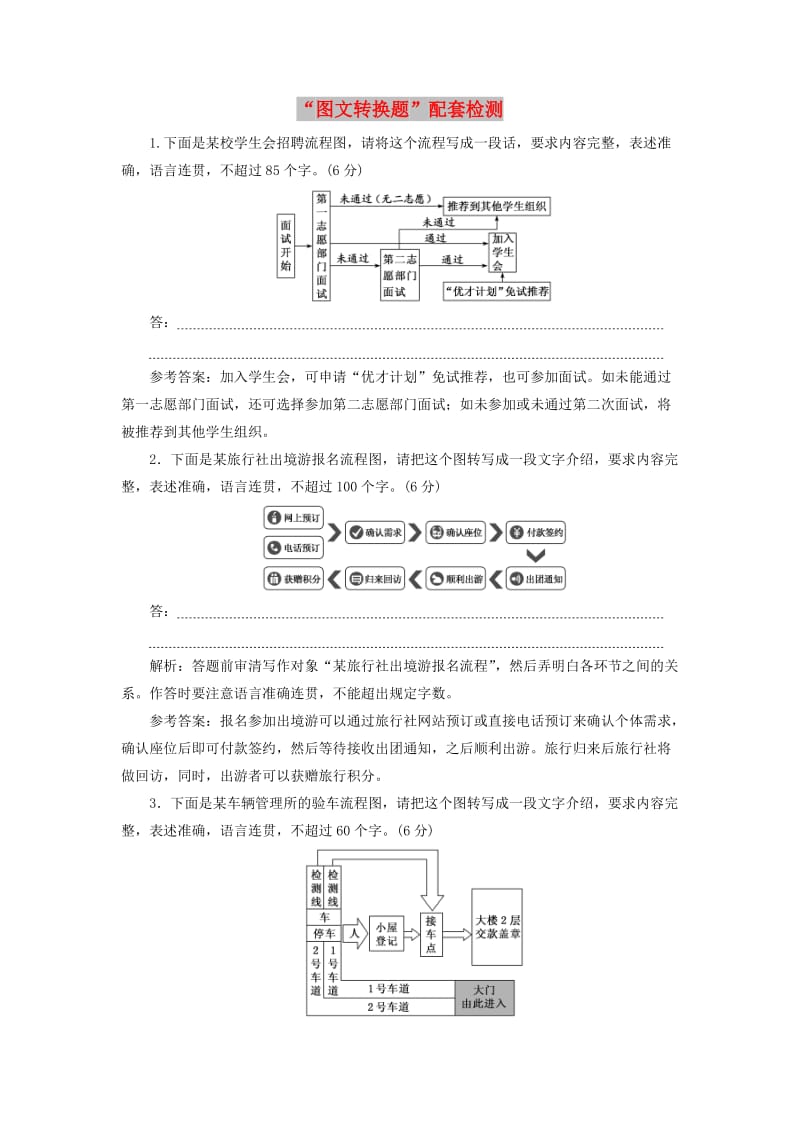 （浙江专版）2020版高考语文一轮复习“图文转换题”配套检测（含解析）.doc_第1页