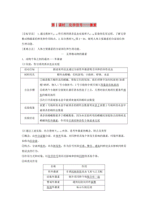 2018-2019版高中生物 第2章 生物個(gè)體的內(nèi)環(huán)境與穩(wěn)態(tài) 第4節(jié) 動(dòng)物生命活動(dòng)的化學(xué)調(diào)節(jié) 第1課時(shí)學(xué)案 北師大版必修3.doc