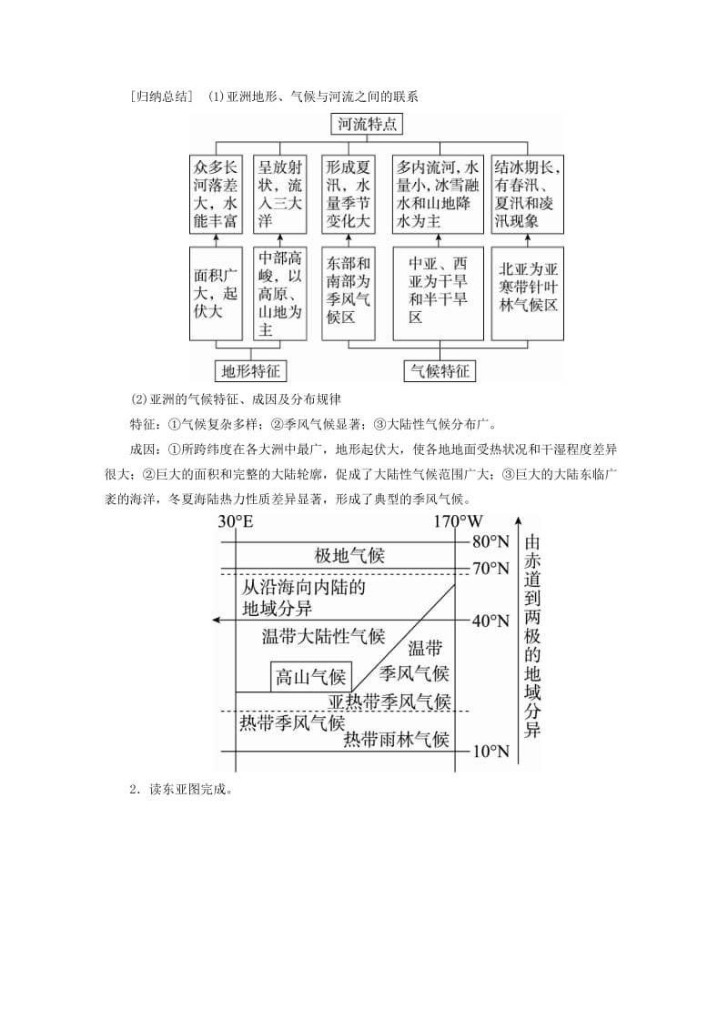 2019-2020年高考地理大一轮复习 第41讲 一个大洲和五个地区学案 新人教版.doc_第2页