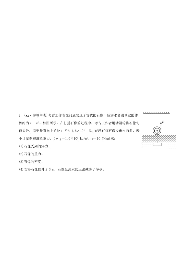 （淄博专版）2019届中考物理 大题加练一.doc_第2页