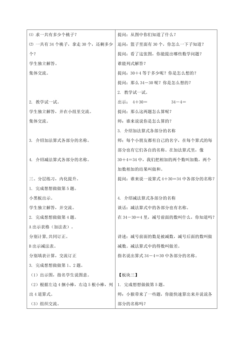 2019-2020年一年级数学下册 整十数加一位数及相应的减法 教学反思 苏教版.doc_第3页