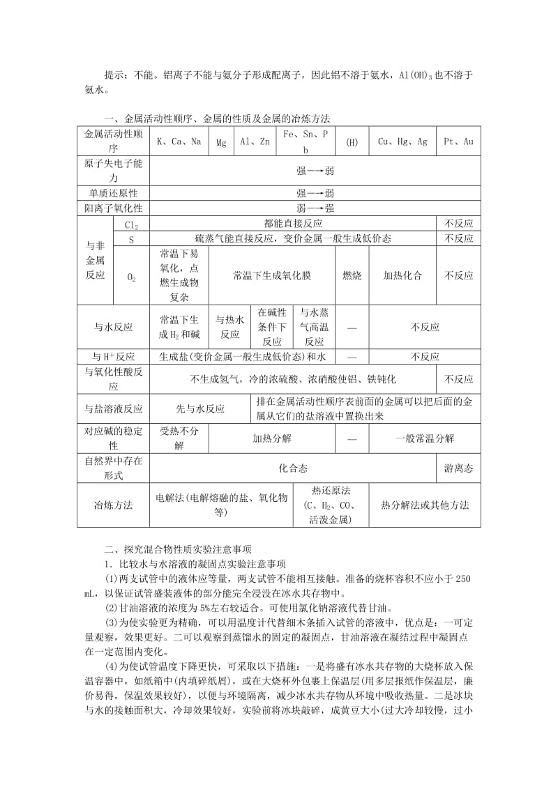 2019版高中化学第四单元研究型实验课题一物质性质的研究学案新人教版.doc_第3页