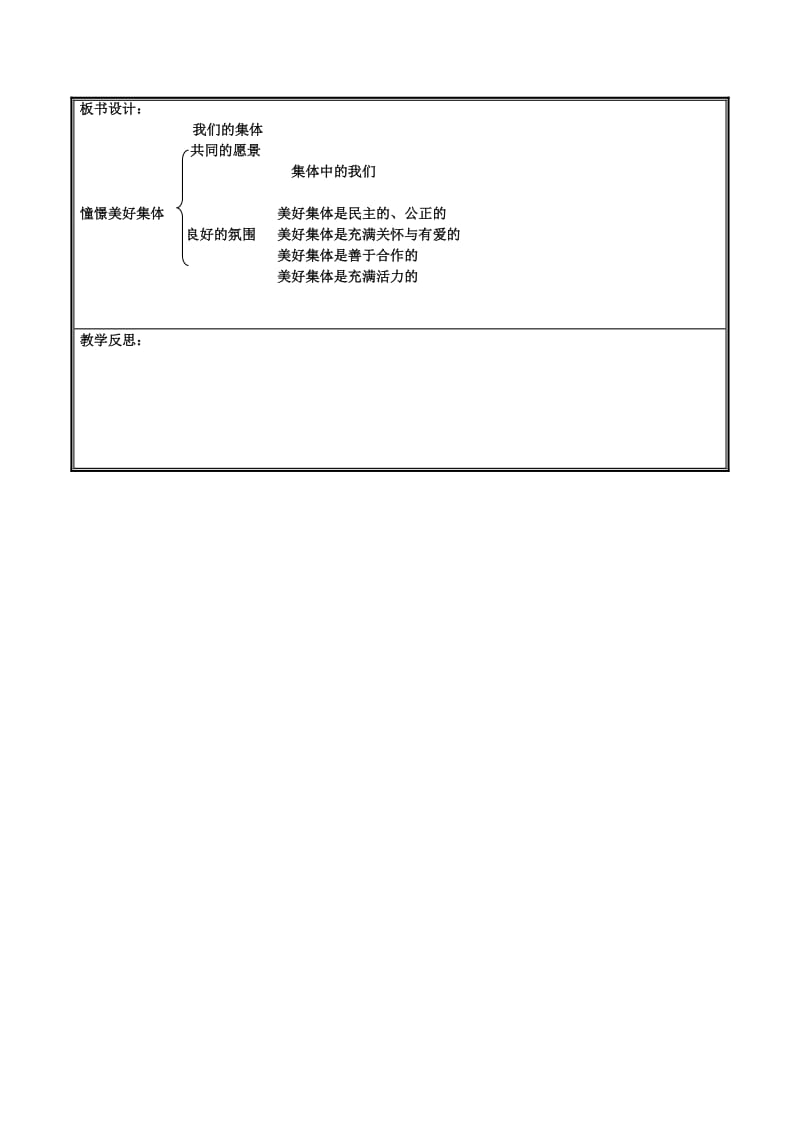 河南省七年级道德与法治下册 第三单元 在集体中成长 第八课 美好集体有我在 第1框 憧憬美好集体教案 新人教版.doc_第3页