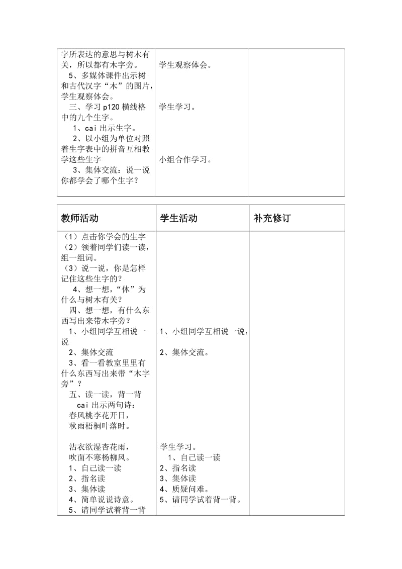 2019-2020年一年级下册14《丁丁冬冬学识字》单元教学设计.doc_第2页