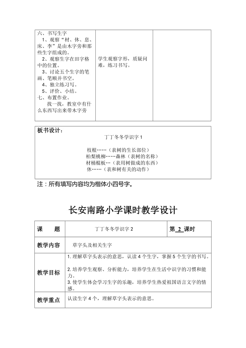 2019-2020年一年级下册14《丁丁冬冬学识字》单元教学设计.doc_第3页