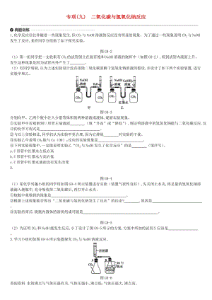 江蘇省徐州市2019年中考化學(xué)專項復(fù)習(xí) 專項（九）二氧化碳與氫氧化鈉反應(yīng)練習(xí).doc