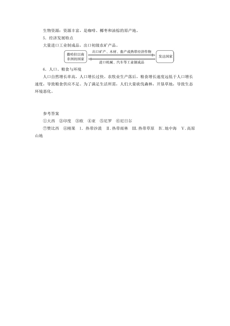 河南专版2019年中考地理总复习九撒哈拉以南非洲填图速记手册.doc_第2页