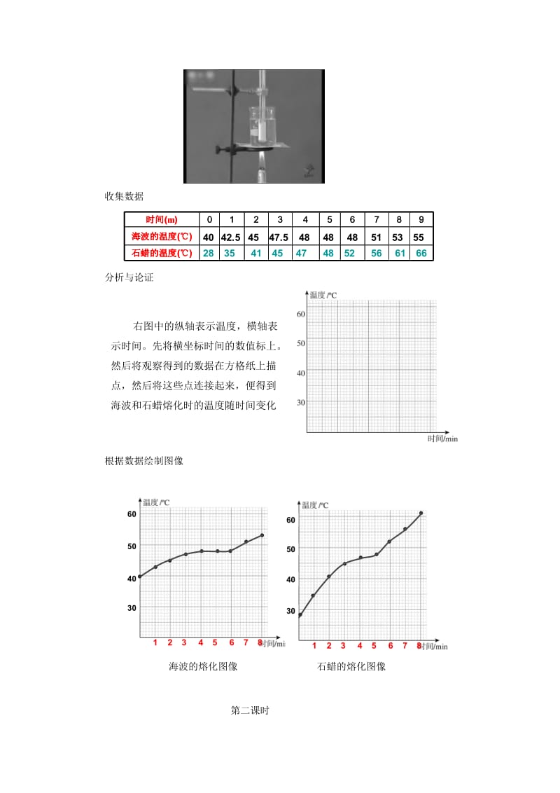 八年级物理上册 第三章 第二节 熔化和凝固教学设计 （新版）新人教版.doc_第3页