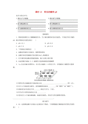 廣東省2019年中考化學(xué)總復(fù)習(xí) 第1部分 第三章 身邊的化學(xué)物質(zhì) 課時(shí)13 常見(jiàn)的酸和pH優(yōu)化訓(xùn)練.doc