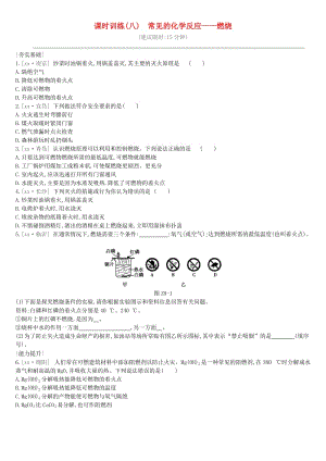 江蘇省徐州市2019年中考化學(xué)復(fù)習(xí) 第4章 認(rèn)識(shí)化學(xué)變化 課時(shí)訓(xùn)練08 常見的化學(xué)反應(yīng)―燃燒練習(xí).doc