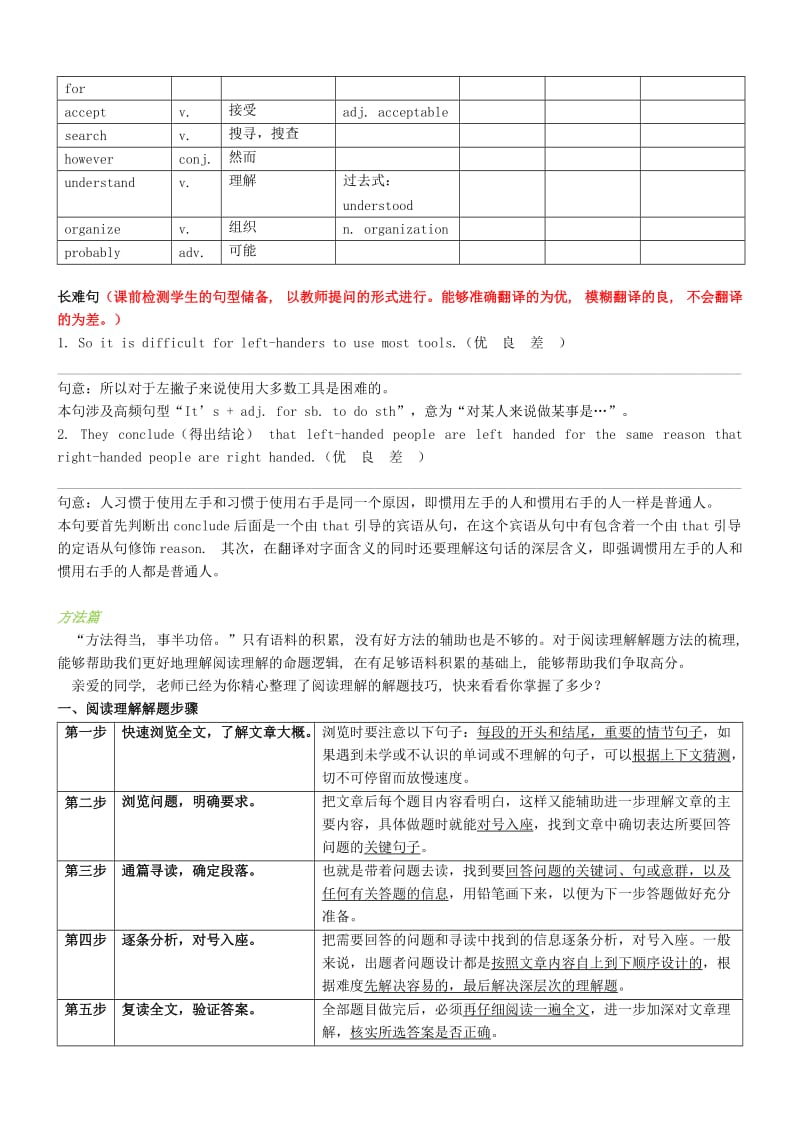 中考英语专题复习 专题十八 阅读理解 第1讲 阅读理解CD篇.doc_第2页