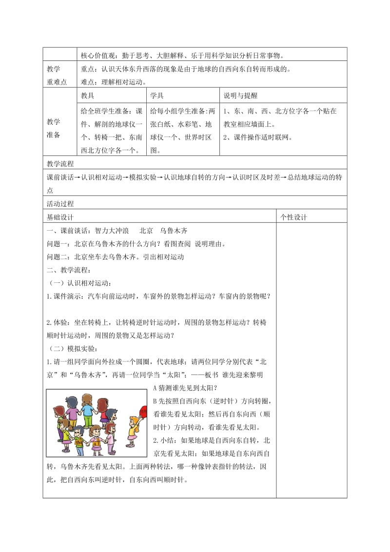 2019-2020年五年级科学下册 谁先迎来黎明5教案 教科版.doc_第2页