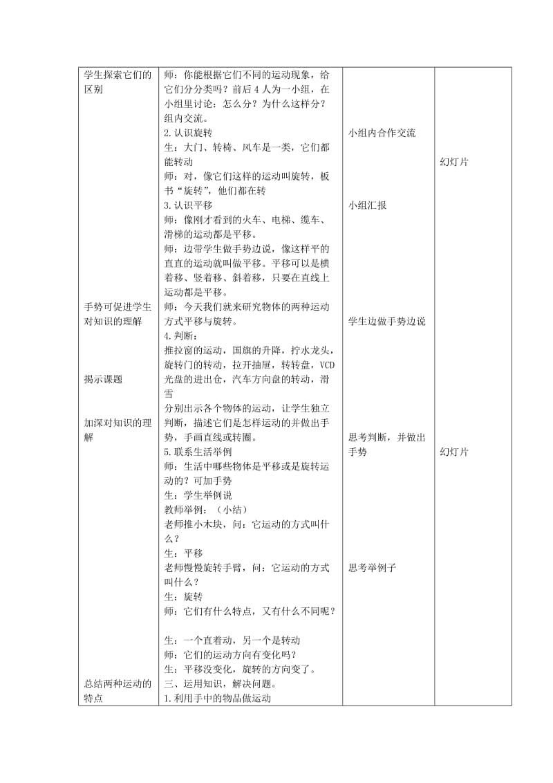 2019-2020年北京版数学二上《平移与旋转》教学设计.doc_第2页