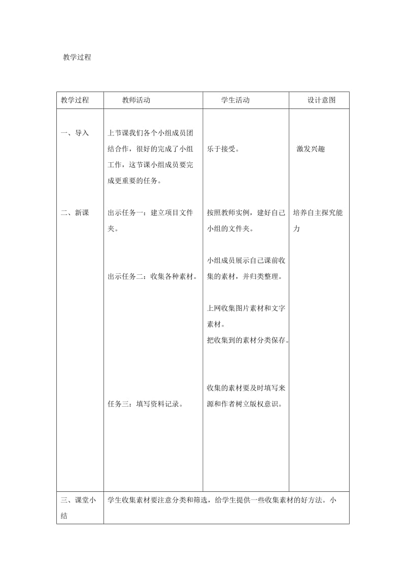 2019-2020年小学信息技术第三册 第6课确定站点主题教案 北京版.doc_第3页