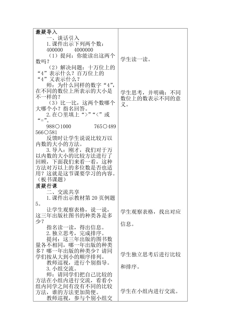 2019-2020年小学数学四年级下册《数的改写》互动质疑教学案.doc_第2页