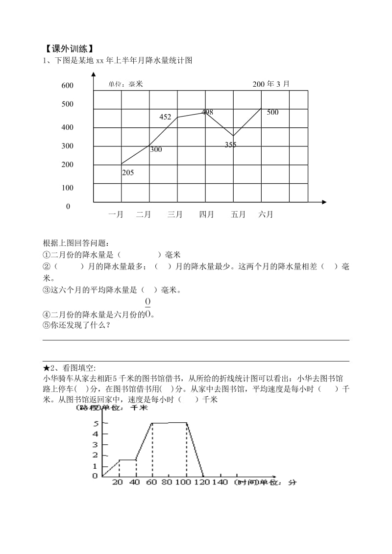 2019-2020年六年级上册4-6单元试卷全套.doc_第2页