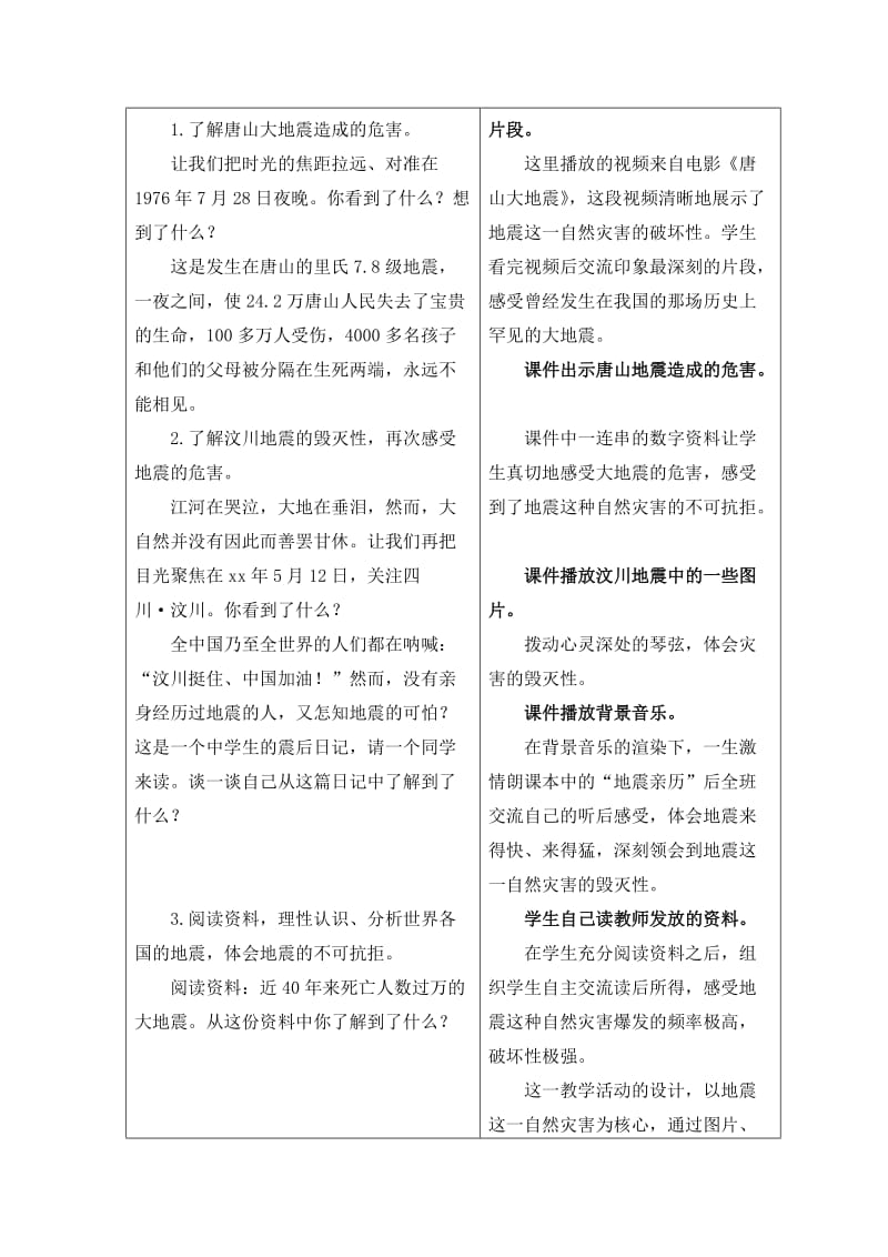 2019-2020年苏教版品德与社会六下《天有不测风云》教学设计5.doc_第3页