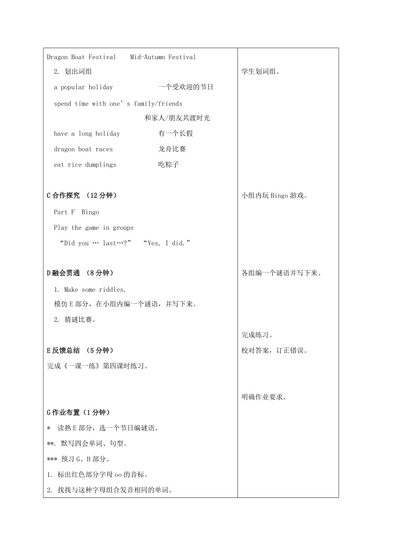 2019-2020年六年级英语上册 Unit6 period4教案 苏教牛津版.doc_第2页