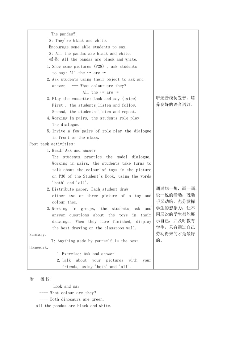 2019-2020年五年级英语下册 Module2Unit2(4)教案 沪教牛津版.doc_第2页