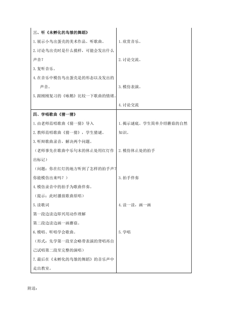 2019-2020年一年级音乐上册 森林里的故事（第三课时）教案 苏教版.doc_第2页