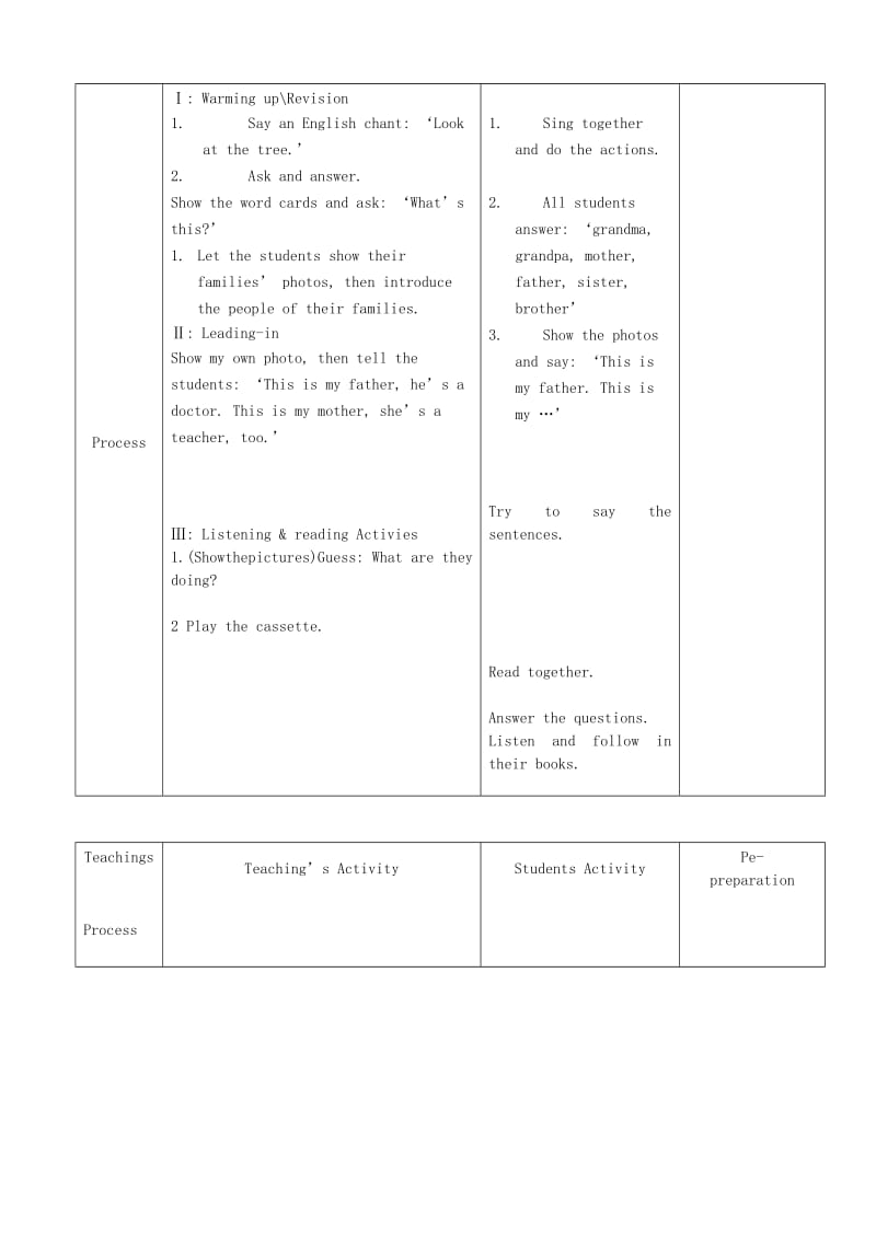 2019-2020年小学英语 Book4 Module6 Unit1教案 人教版.doc_第3页