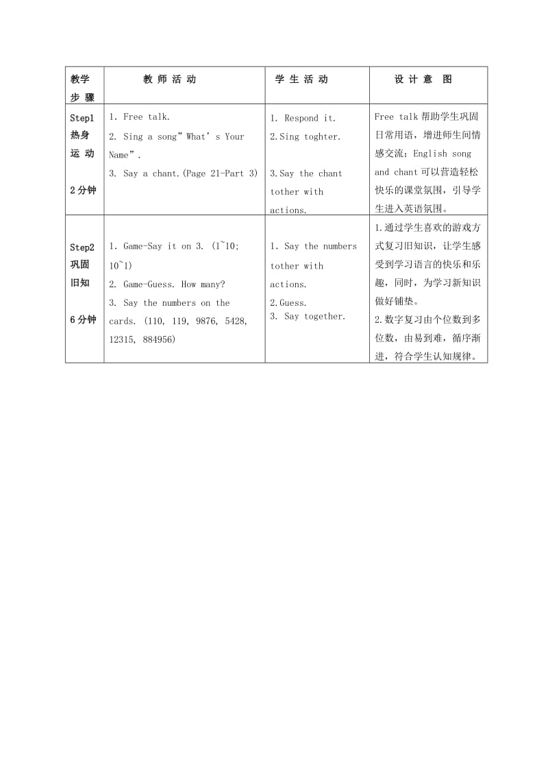 2019-2020年三年级英语上册 Unit 4 Lesson 7(2)教案 闽教版.doc_第2页