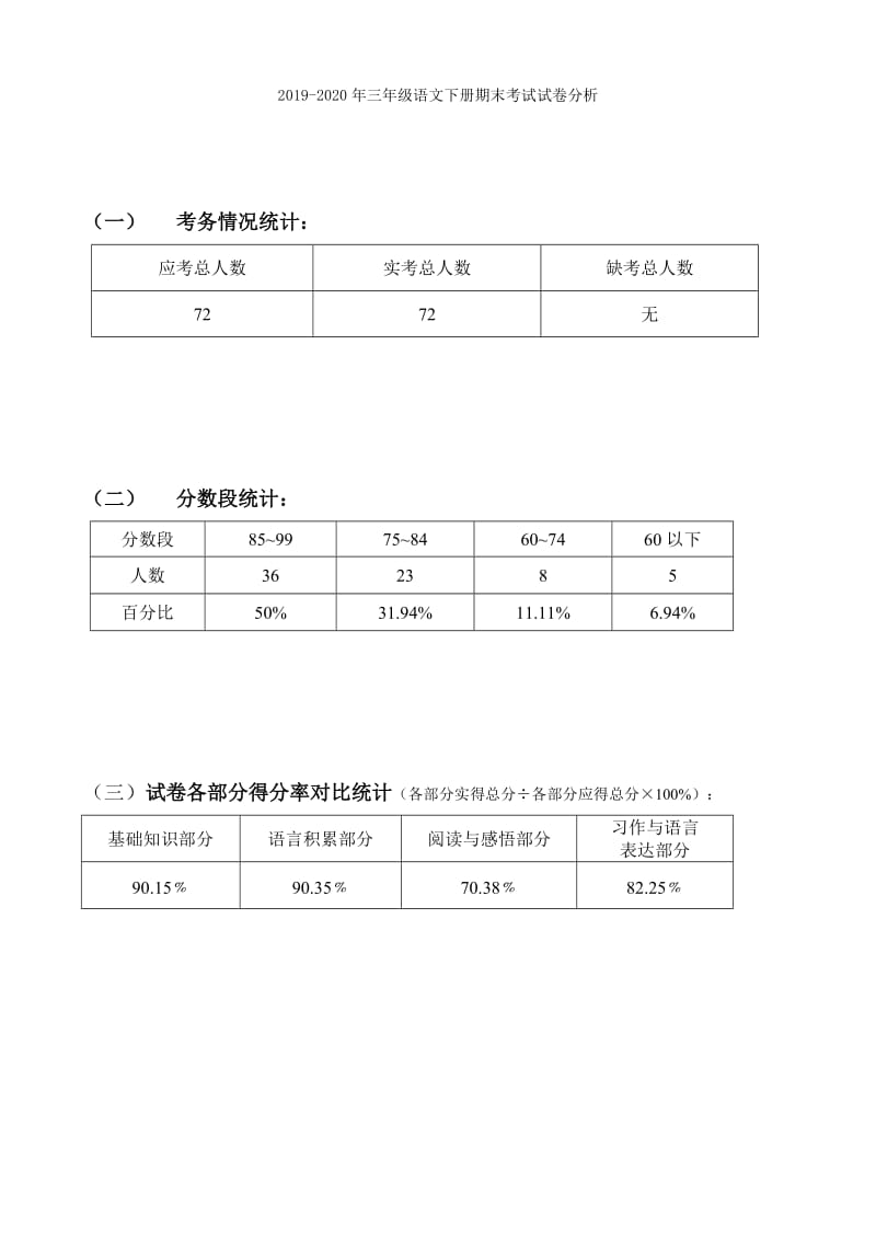 2019-2020年三年级语文下册期末考试模拟试卷.doc_第3页