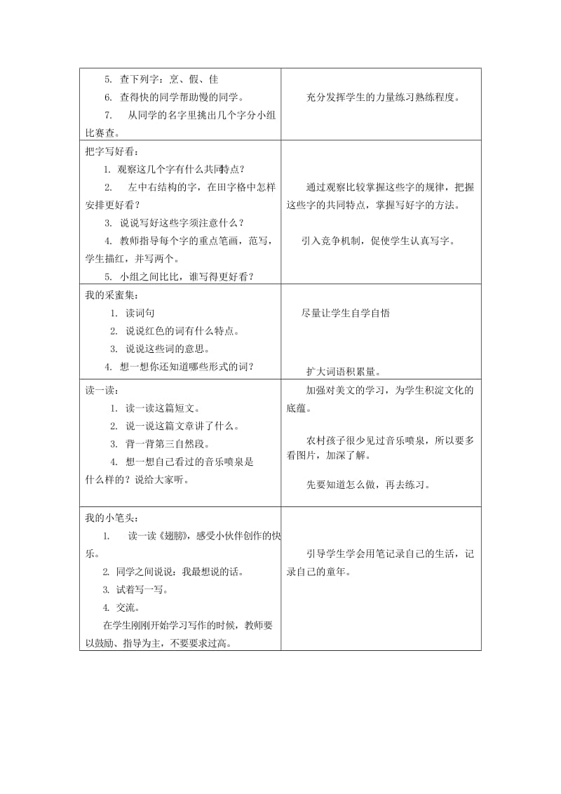 2019-2020年二年级语文上册 综合学习二教学设计 冀教版.doc_第2页