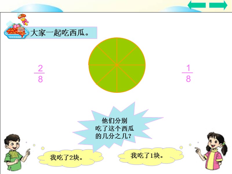 人教版三上《分数的简单计算》PPT课件ppt课件_第3页