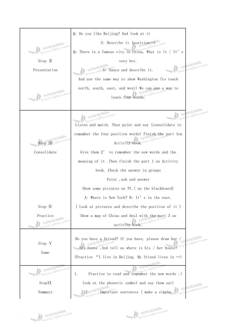 2019-2020年四年级英语下册 MODULE7 unit2(1)教案 外研版.doc_第2页