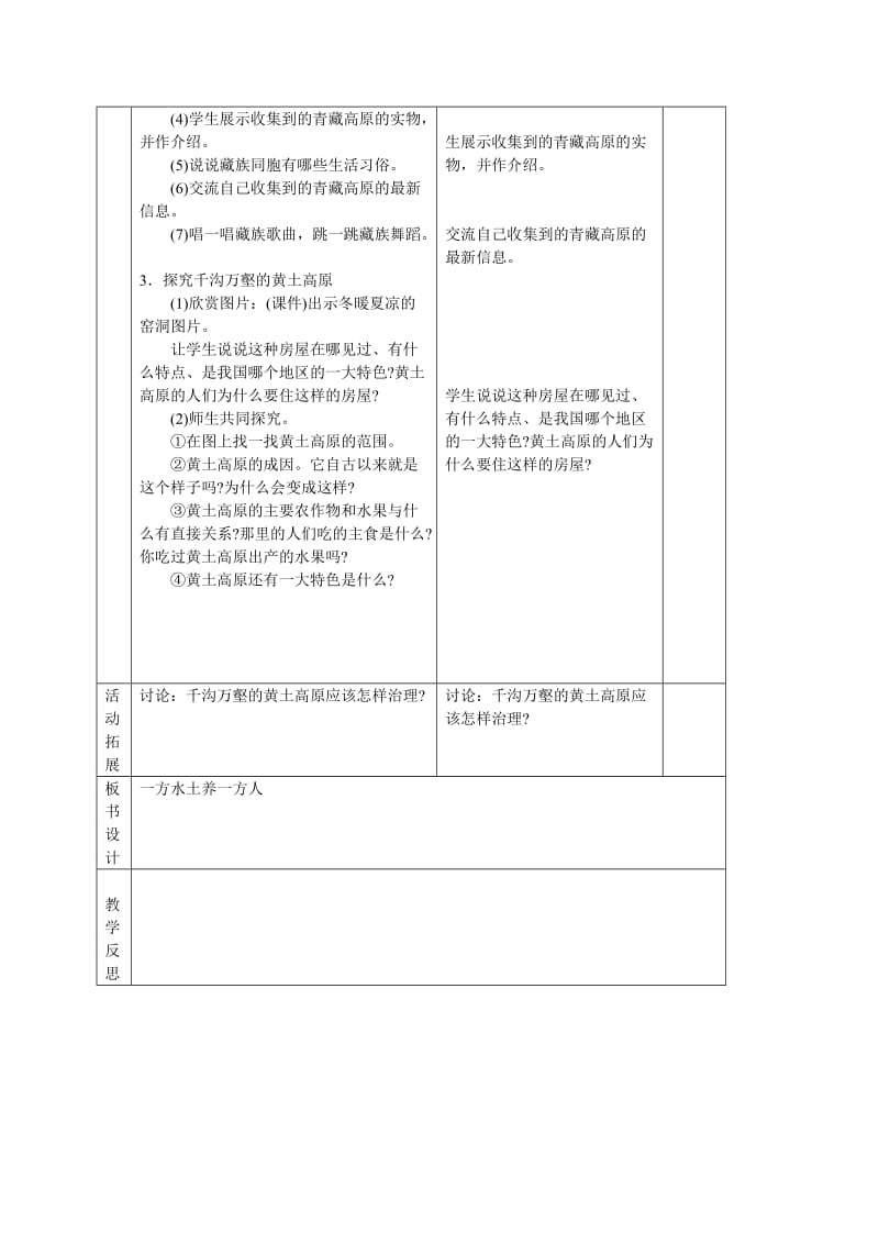 2019-2020年五年级品德与社会 颂草原教案 教科版.doc_第3页