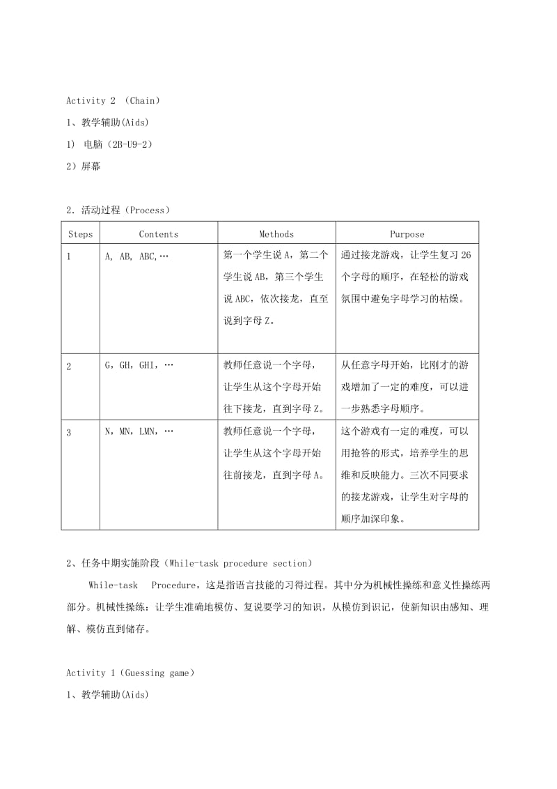 2019-2020年二年级英语下册 unit9 Lesson1教案 沪教牛津版.doc_第2页