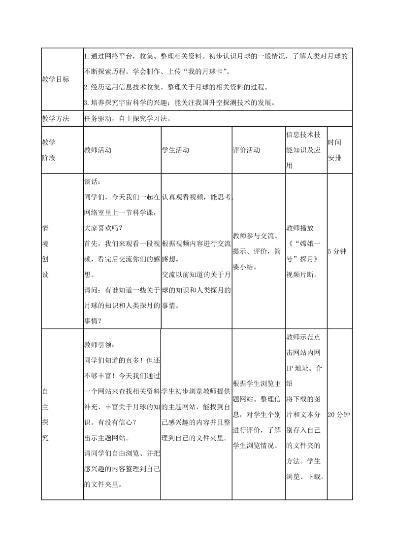 2019-2020年六年级科学下册 地球的卫星——月球1教学反思 教科版.doc_第2页