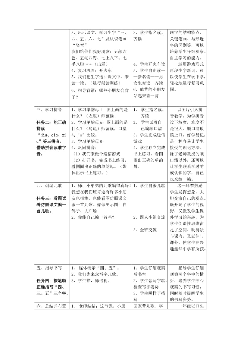 2019年(秋)一年级语文上册《数金鱼》教案 沪教版 .doc_第2页