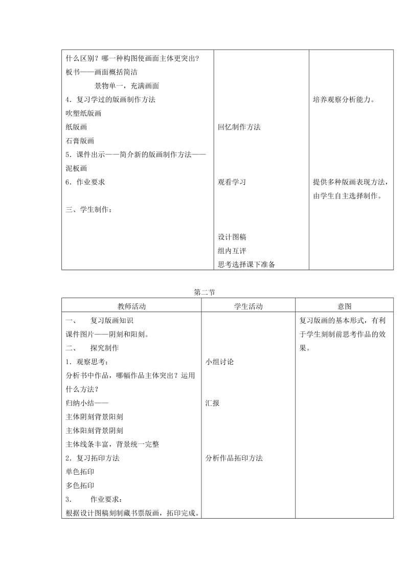 2019-2020年六年级美术上册 藏书票的设计教案 北京版.doc_第2页