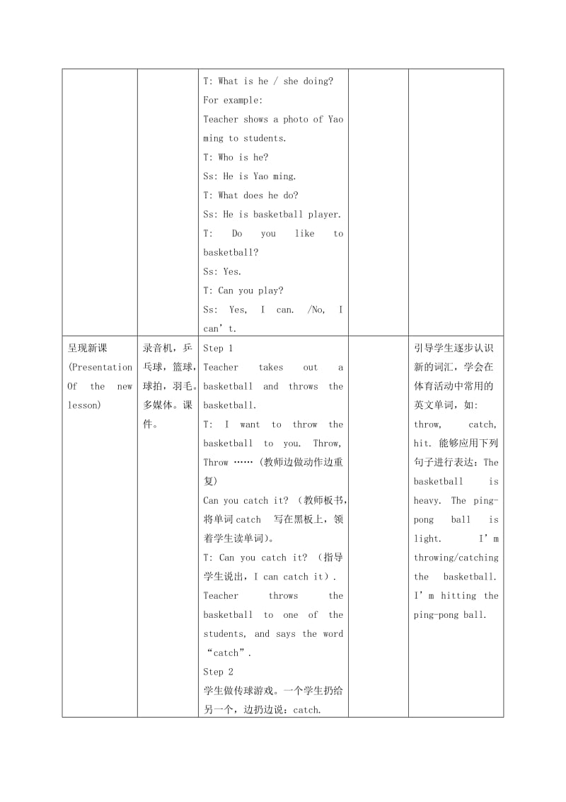 2019-2020年五年级英语下册 Unit 3 Lesson 18(1)教材教法 冀教版（一起）.doc_第3页