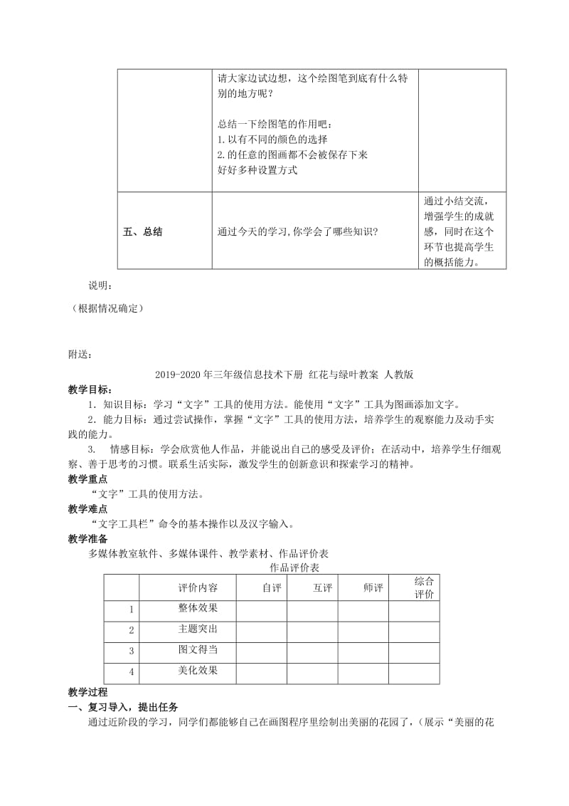 2019-2020年三年级信息技术下册 精益求精饰文稿教案 苏教版.doc_第3页