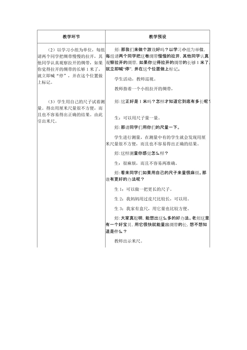 2019-2020年冀教版数学二上《认识米用米量》教学设计.doc_第2页