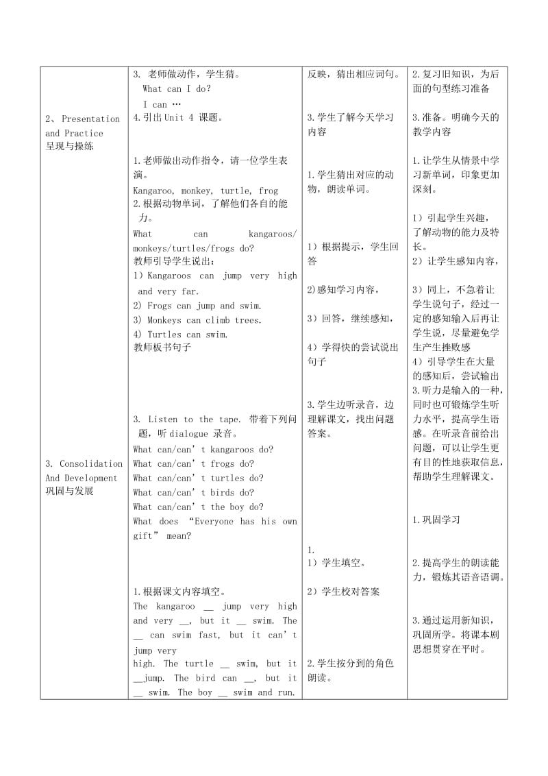 2019-2020年五年级英语上册 Module 2 Unit 4(dialogue) 2教案 广州版.doc_第2页