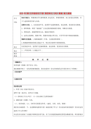 2019年(春)五年級(jí)音樂(lè)下冊(cè) 第四單元《風(fēng)》教案 新人教版.doc