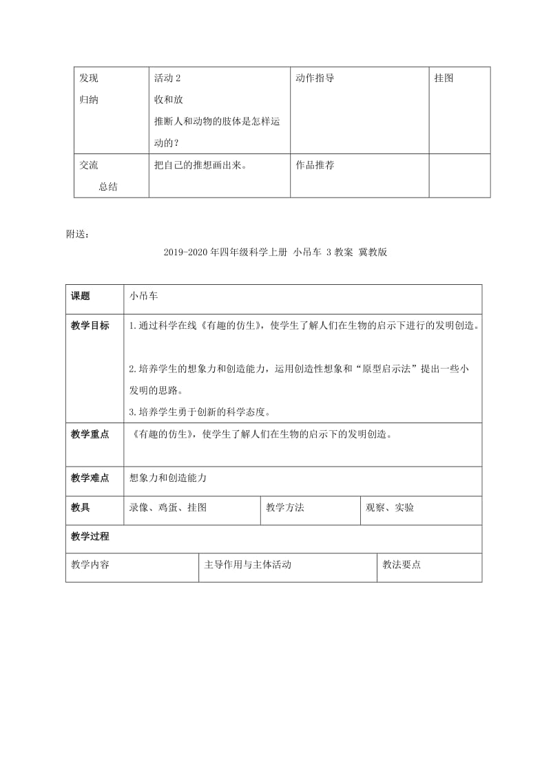 2019-2020年四年级科学上册 小吊车 2教案 冀教版.doc_第2页