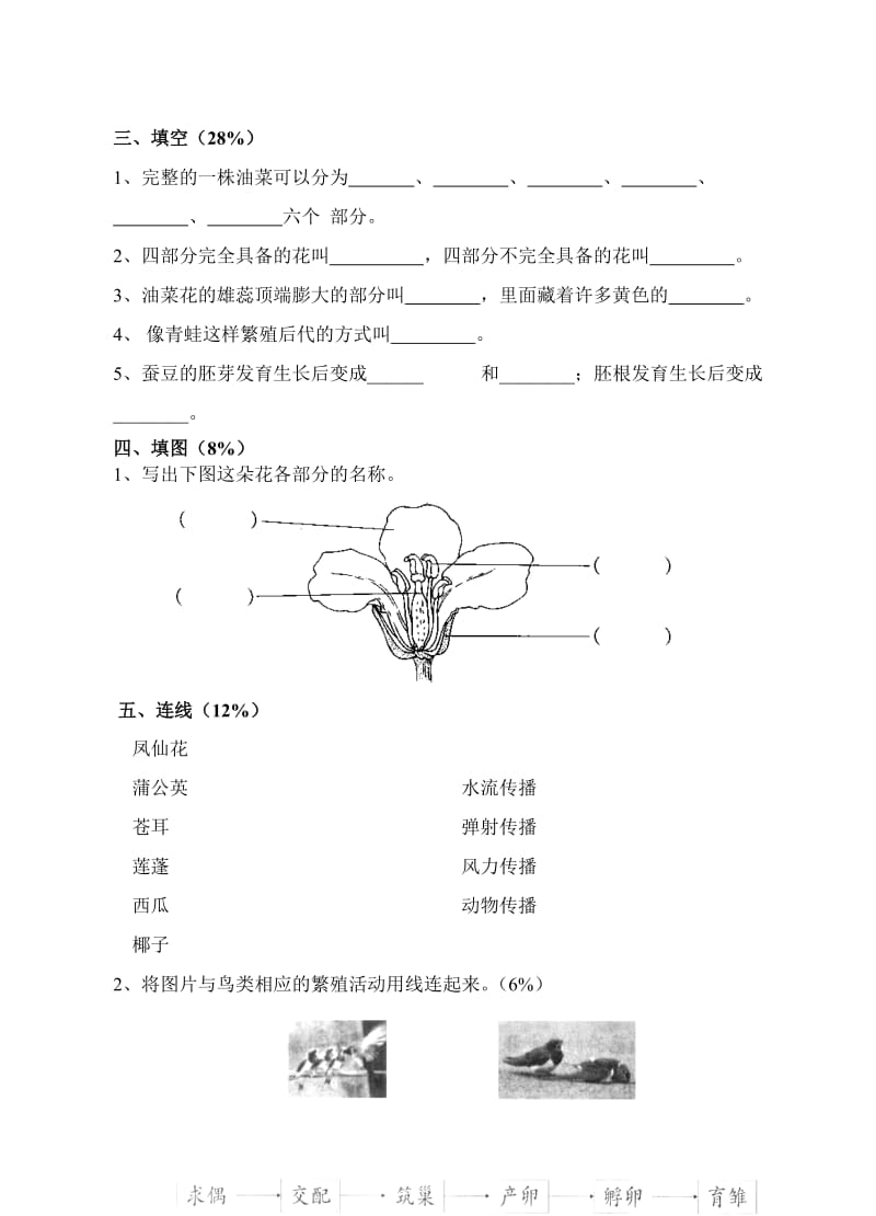 2019年小学科学四年级下第二单元练习卷.doc_第3页