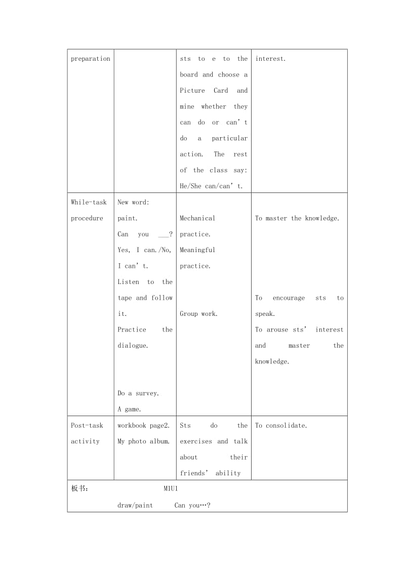 2019年四年级英语上册Module1Unit1Helloagainperiod3教案之一沪教牛津版 .doc_第3页