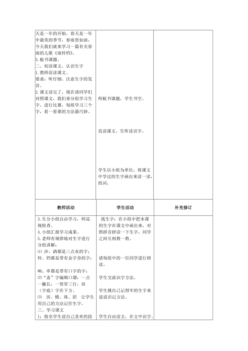 2019年（秋季版）一年级语文下册 10.1《雨铃铛》说课稿2 北师大版.doc_第3页