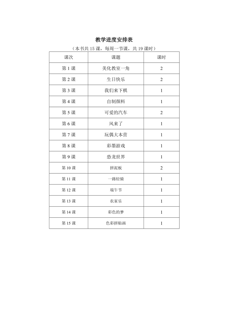 2019春湘美版美术三年级下册全册教案及教学计划.doc_第2页